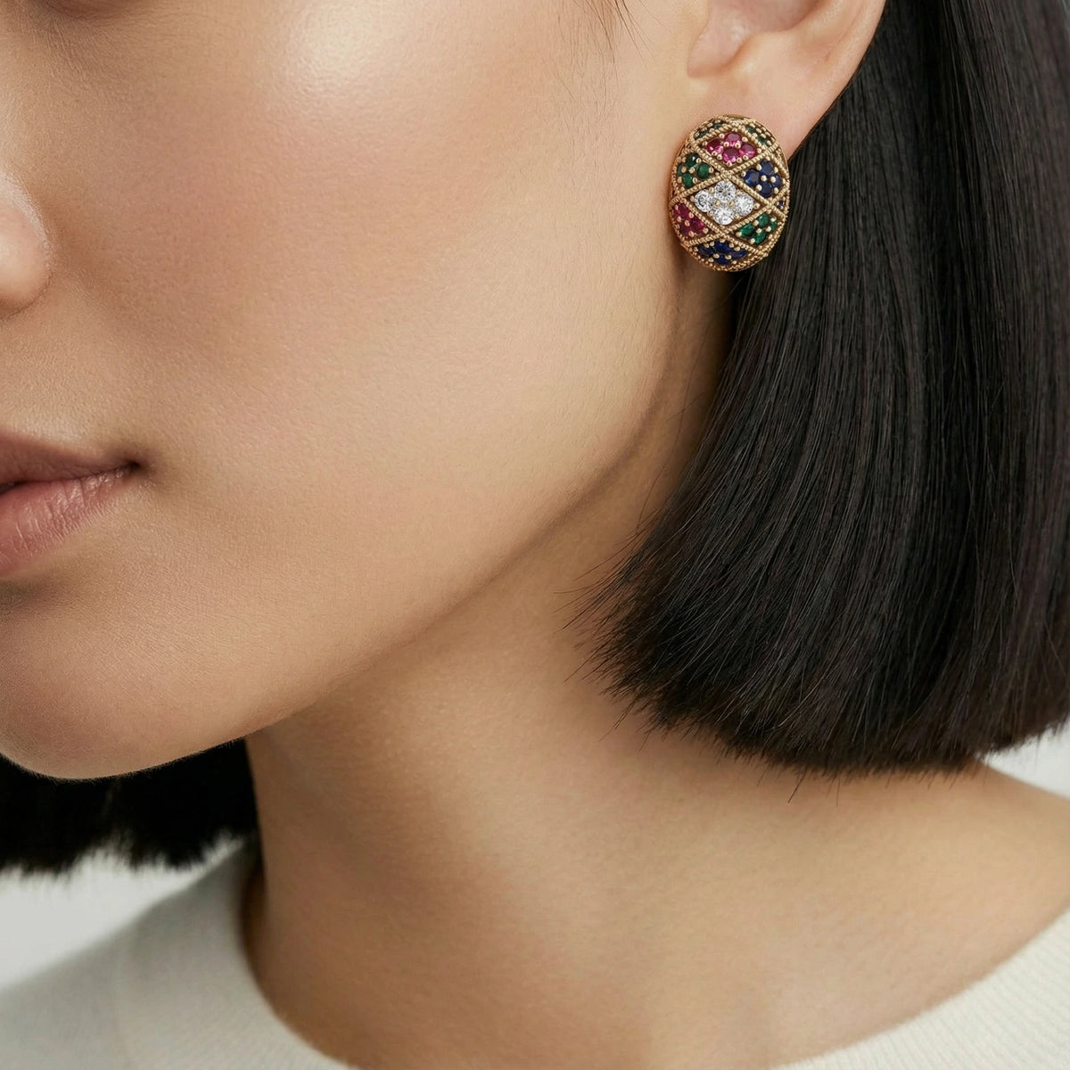 Mosaic Dream Studs